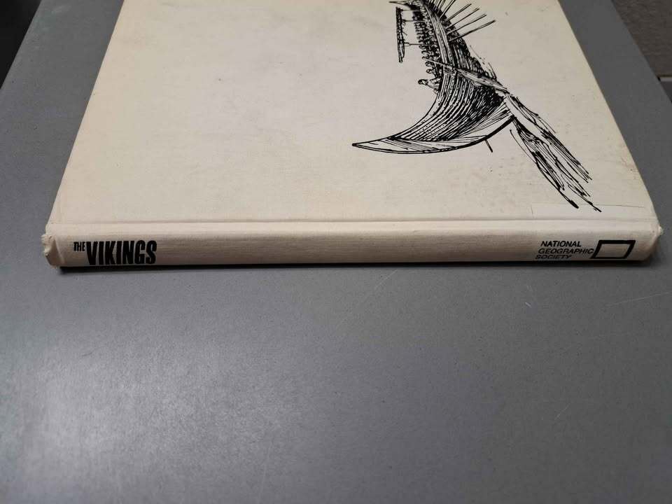 Vintage 1982 first printing of The Vikings by Howard La Fay. National Geographic Society (hardcover)