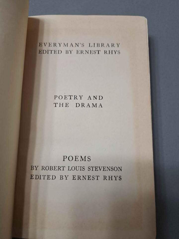 Vintage early 1900s Everyman's Library: Poetry & The Drama