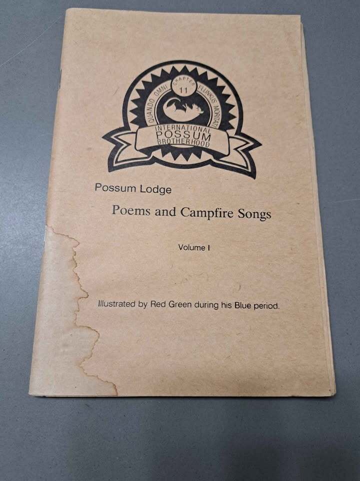 Vintage comedic bit from The Red Green Show: Possum Lodge Poems and Campfire Songs Volume 1