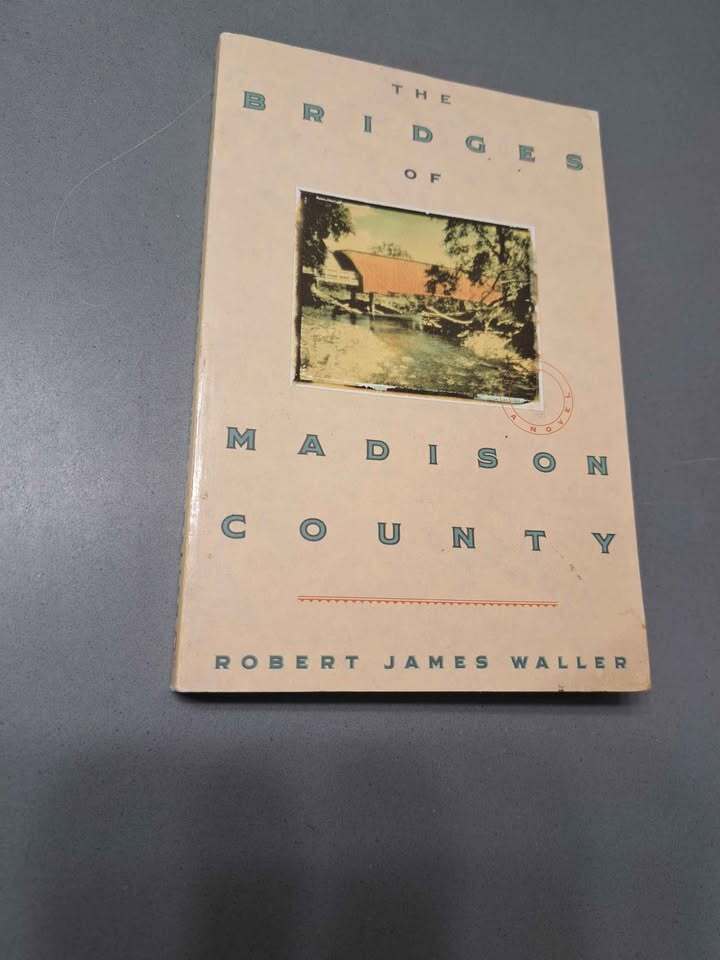 Vintage 1992 first edition of The Bridges of Madison County by Robert James Waller