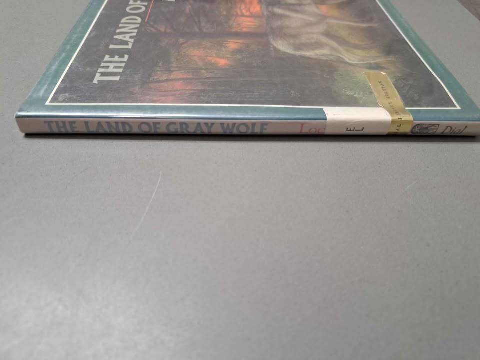 Vintage 1980s The Land of Gray Wolf by Thomas Locker (hardcover)