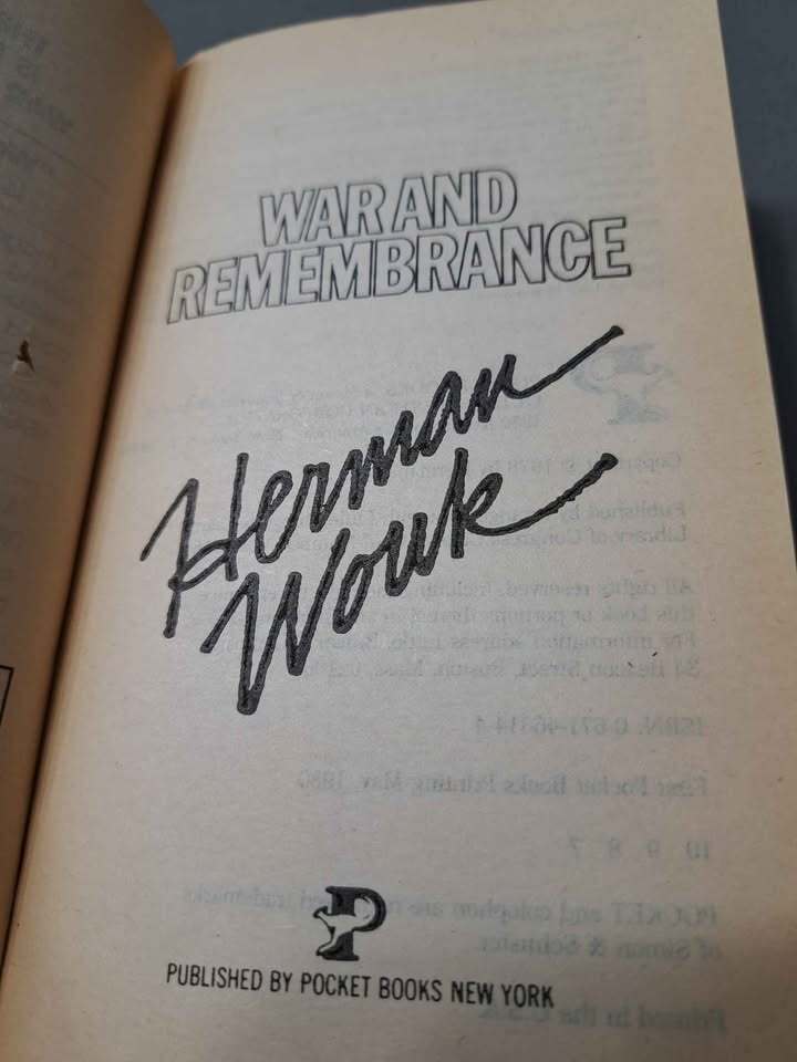 Vintage 1980 edition of War and Remembrance by Herman Wouk (paperback)