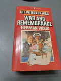 Vintage 1980 edition of War and Remembrance by Herman Wouk (paperback)