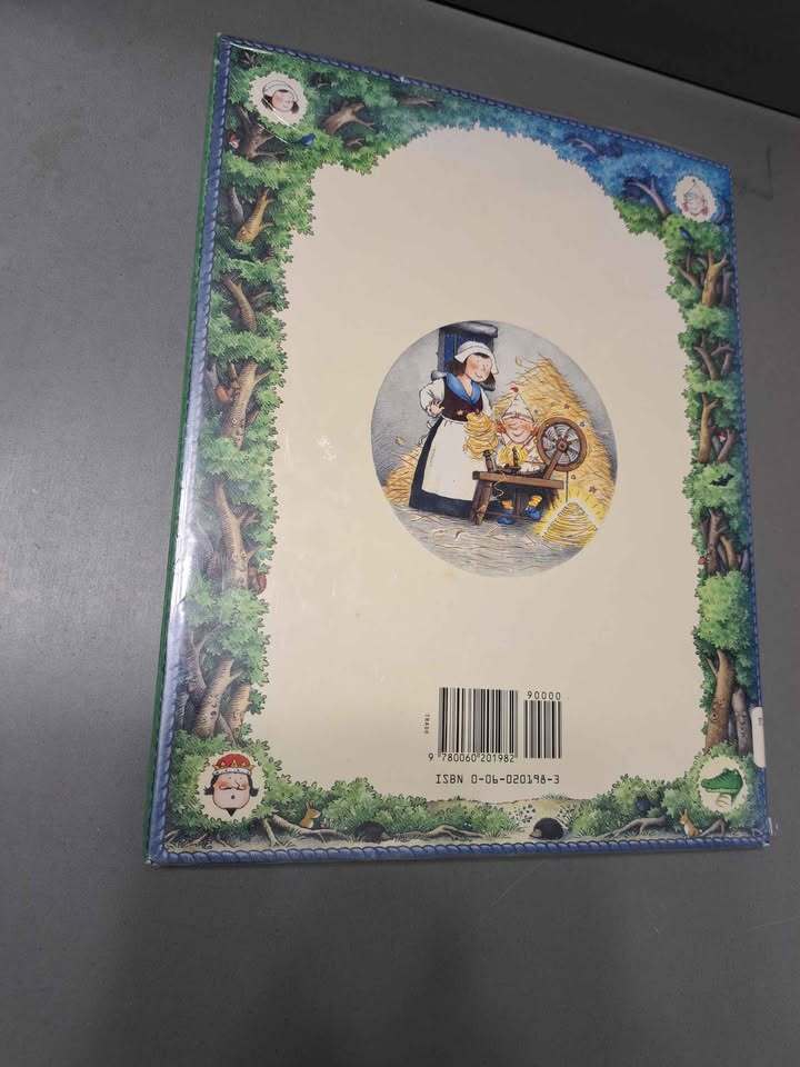 Vintage 1992 fairy tale Rumpelstiltskin by Jonathan Langley (hardcover)