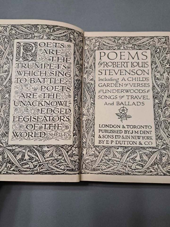 Vintage early 1900s Everyman's Library: Poetry & The Drama