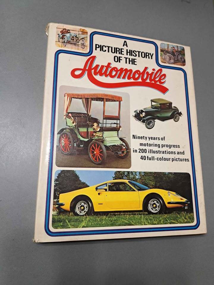 Vintage 1973 A Picture History of the Automobile