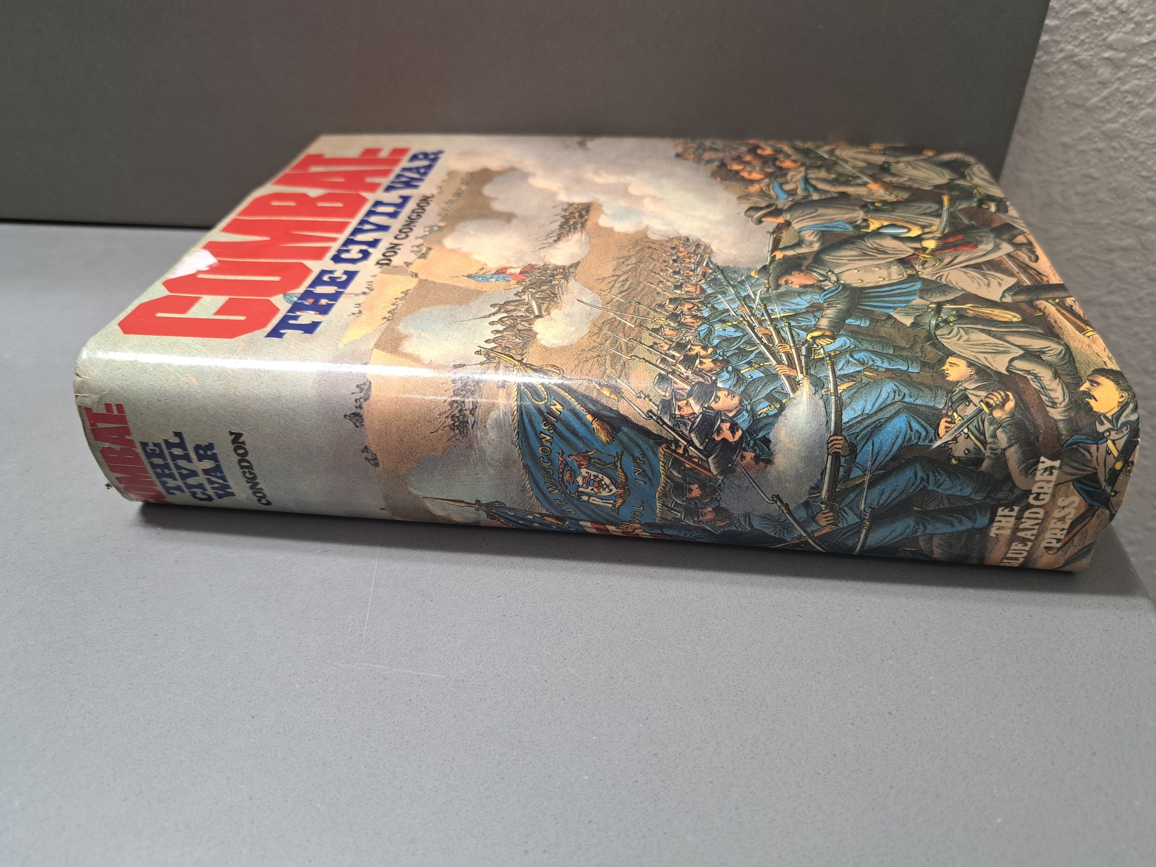 Vintage 1985 edition of Combat: The Civil War by Don Congdon
