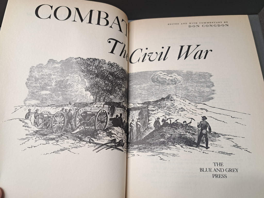 Vintage 1985 edition of Combat: The Civil War by Don Congdon
