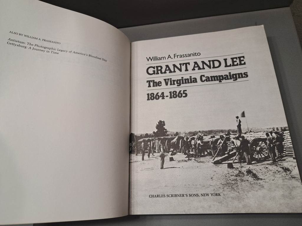 Vintage 1983 first edition of Grant and Lee: The Virginia Campaigns 1864-1865 by Williams A Frassanito