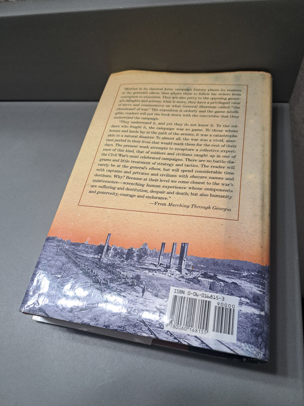 First edition of Marching Through Georgia by Lee Kennett