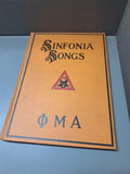 Vintage 1931 edition of Songs of Sinfonia