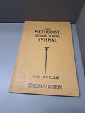 Vintage 1912 edition of The Methodist Sunday School Hymnal