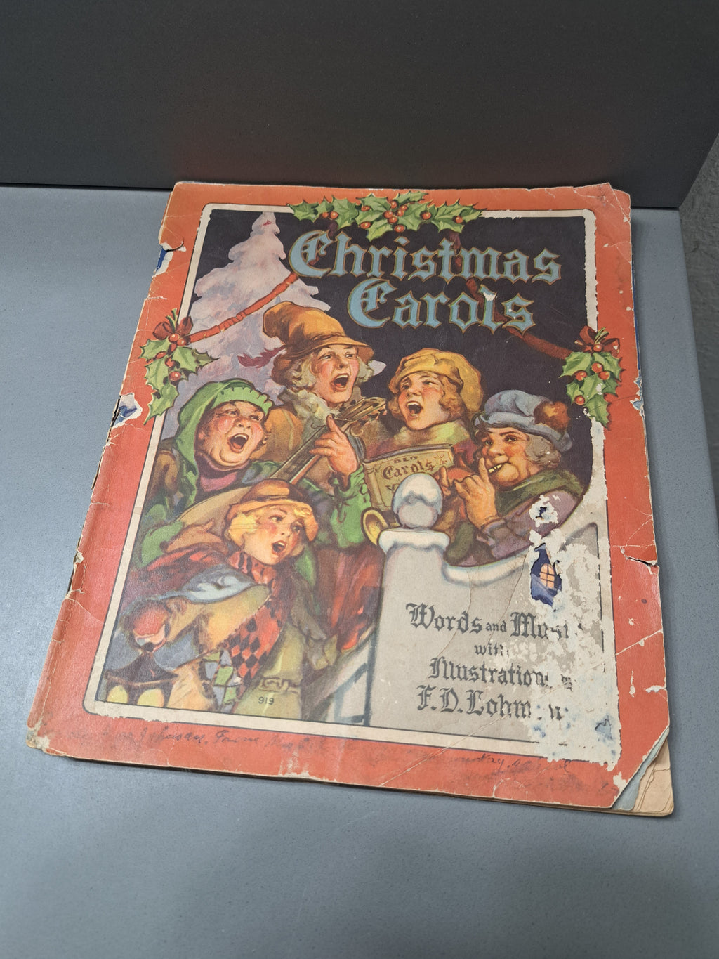 Vintage 1938 Christmas Carols selected by Mary Nancy Graham