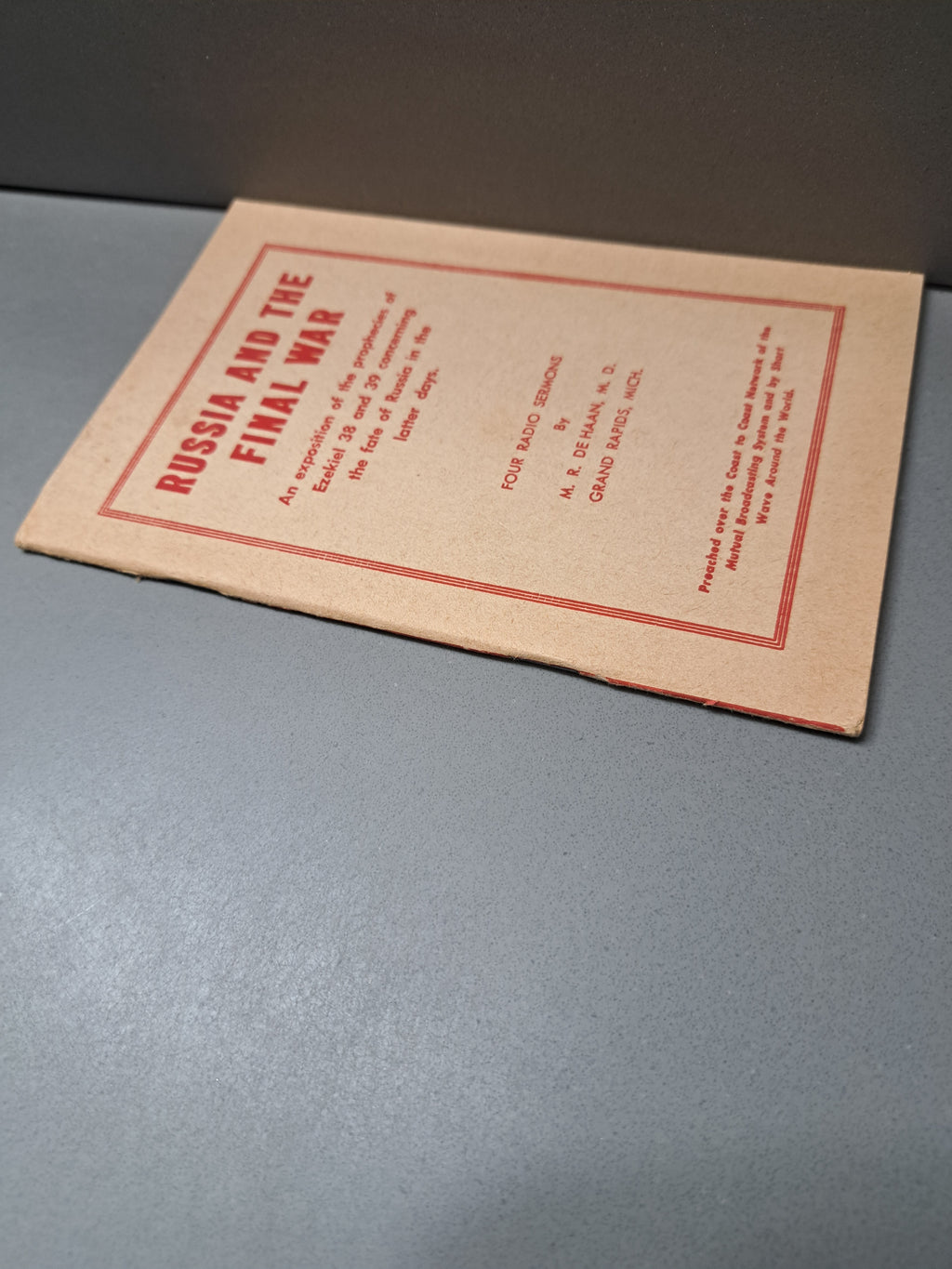 Vintage 1950 Russia and the Final War