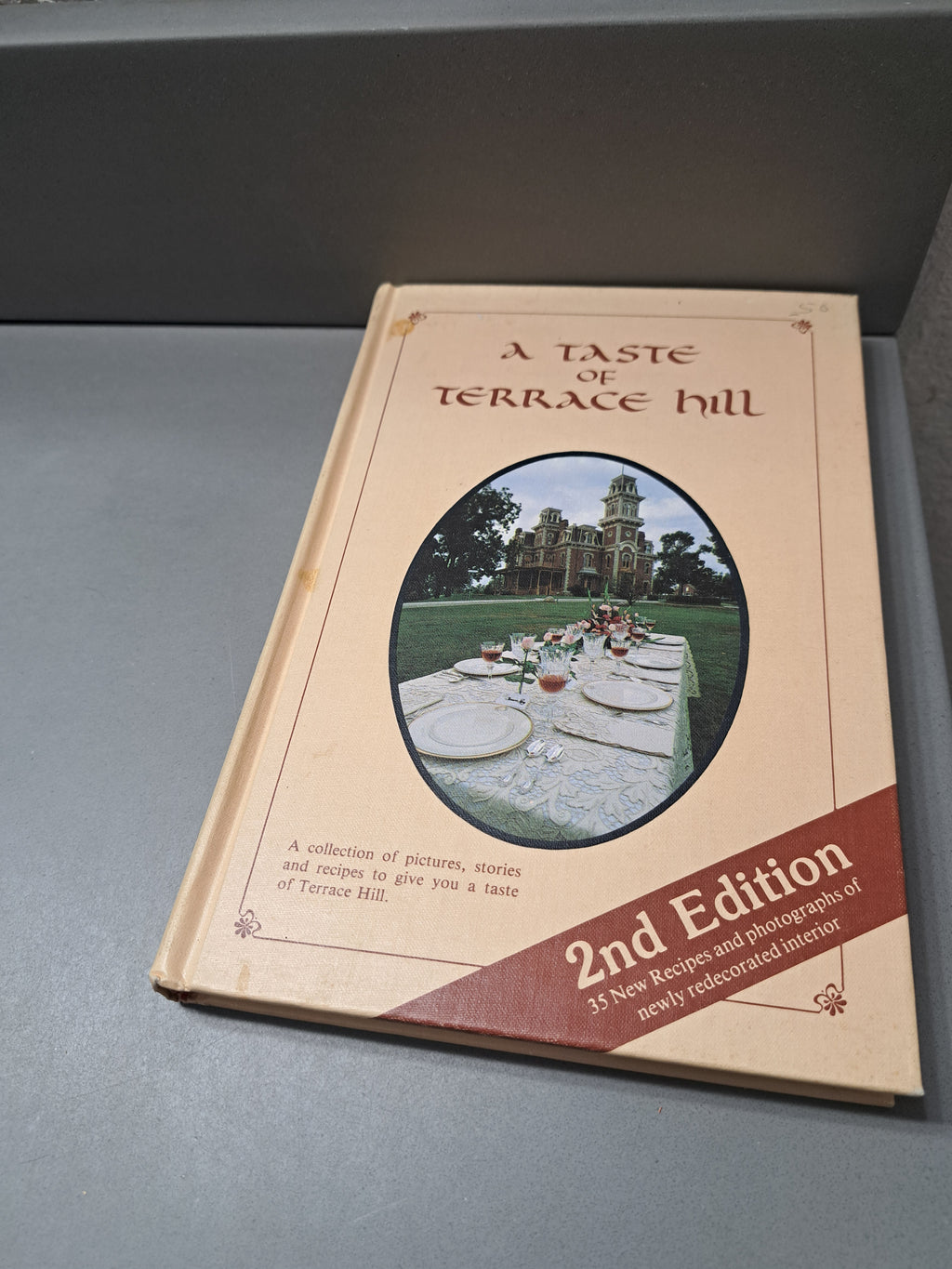 Vintage 1979 2nd edition of A Taste of Terrace Hill