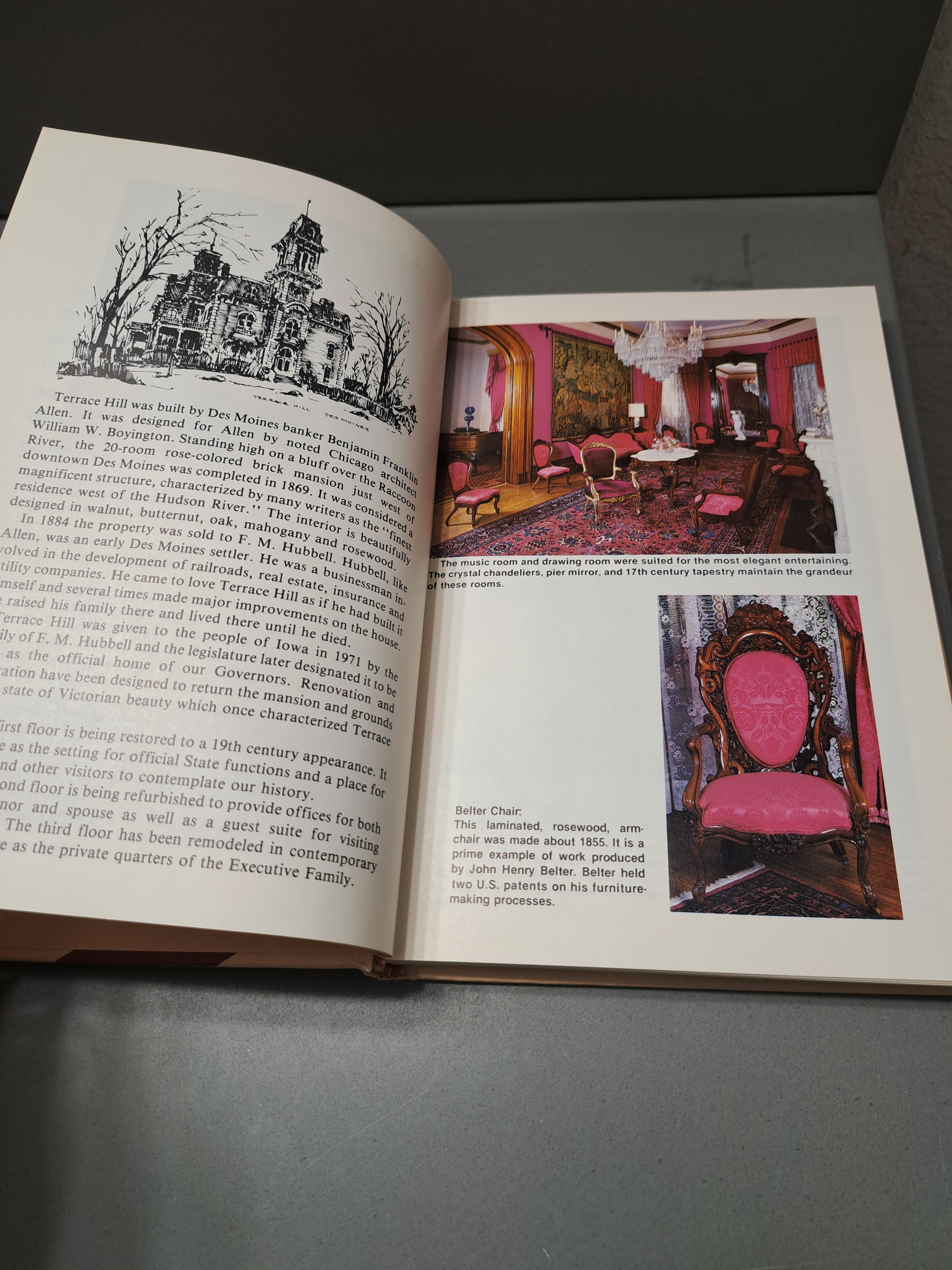 Vintage 1979 2nd edition of A Taste of Terrace Hill
