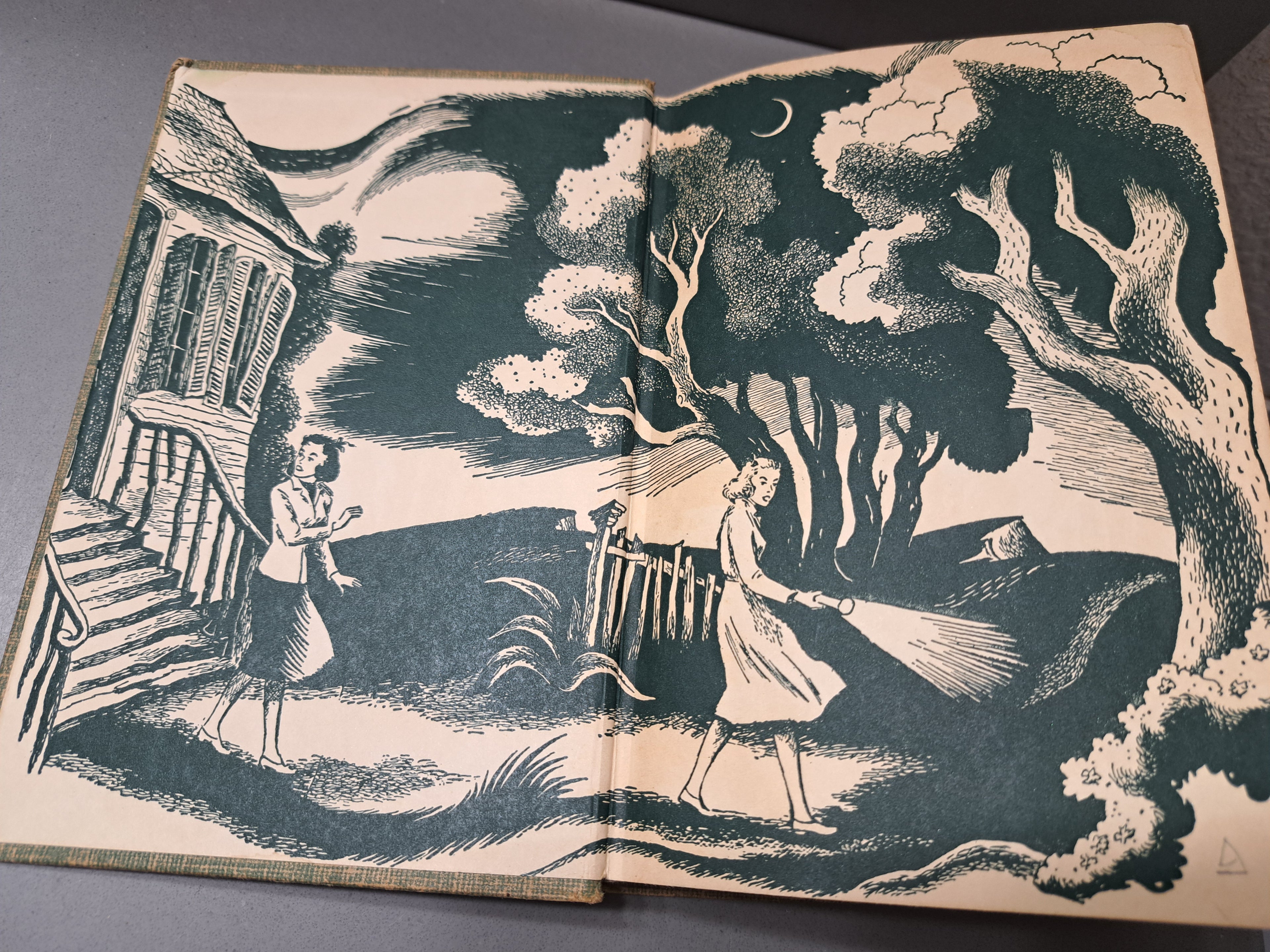 Vintage 1934 The Secret at Lone Tree Cottage by Carolyn Keene