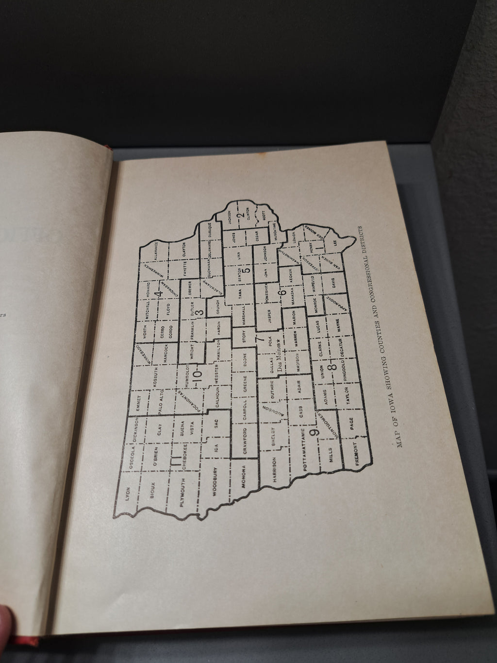 Vintage 1928 Iowa Official Register 1927-1928
