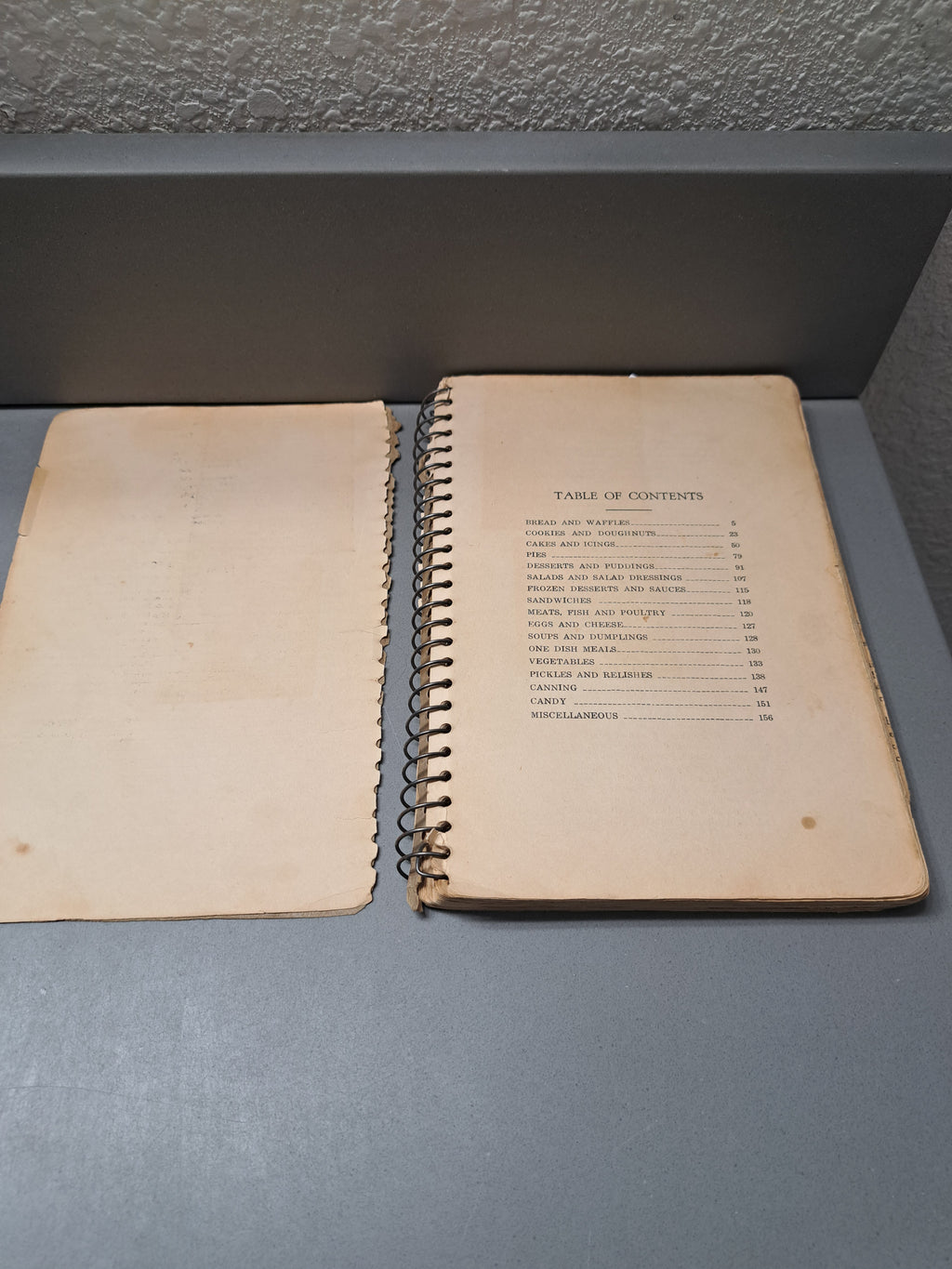 Rare 1937 The Schaller Cook Book sponsored by The Methodist Ladies Aid