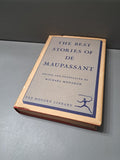 Vintage 1925 The Best Stories of de Maupassant edited and translated by Michael Monahan