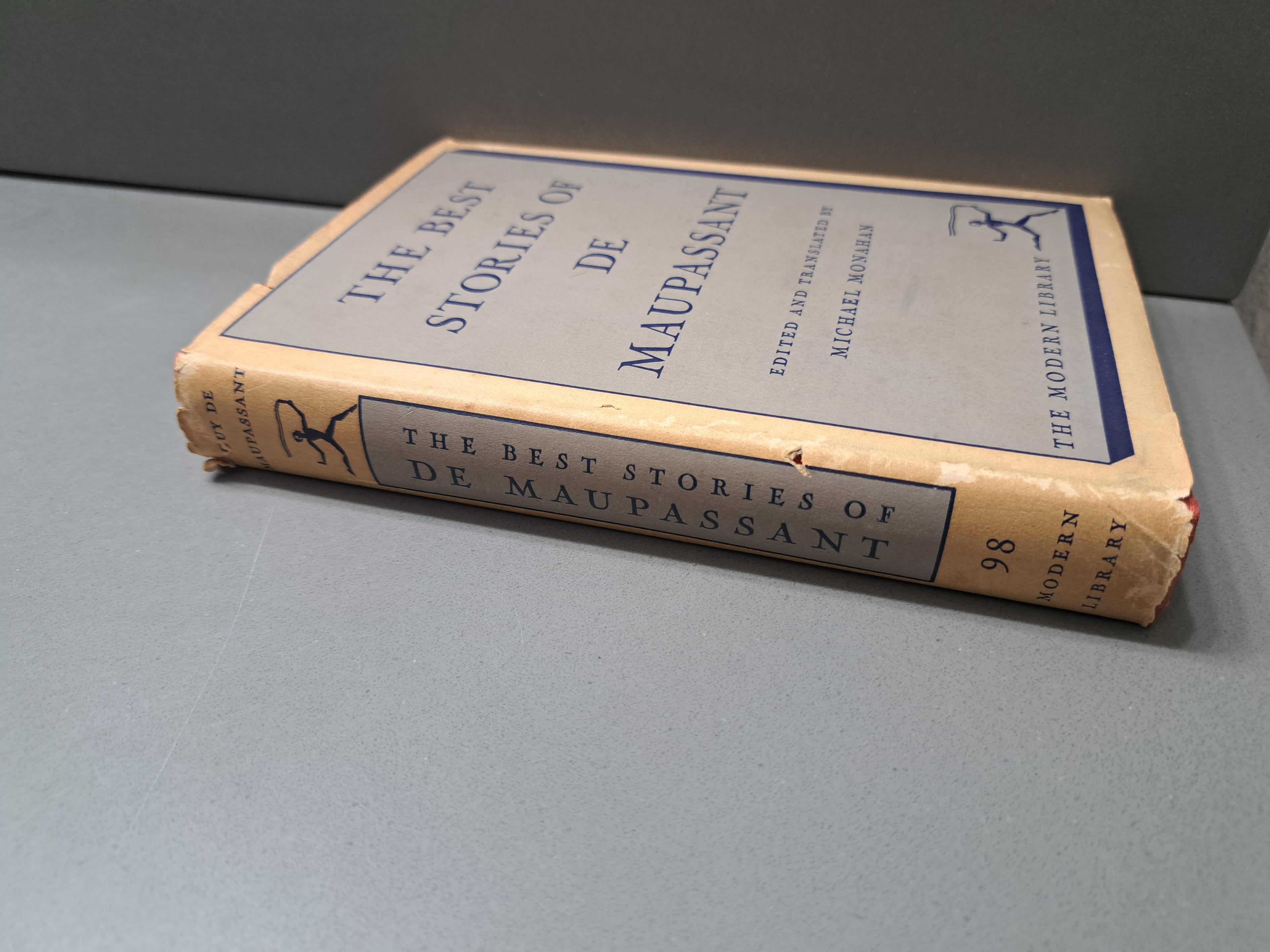Vintage 1925 The Best Stories of de Maupassant edited and translated by Michael Monahan