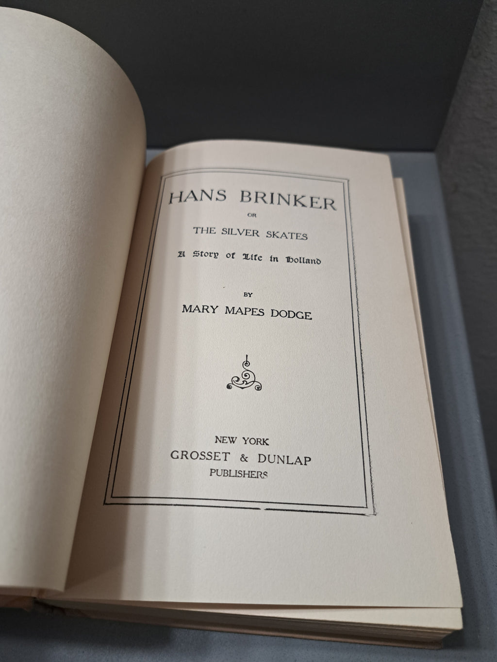 Vintage Hans Brinker on The Silver Skates by Mary Mapes Dodge
