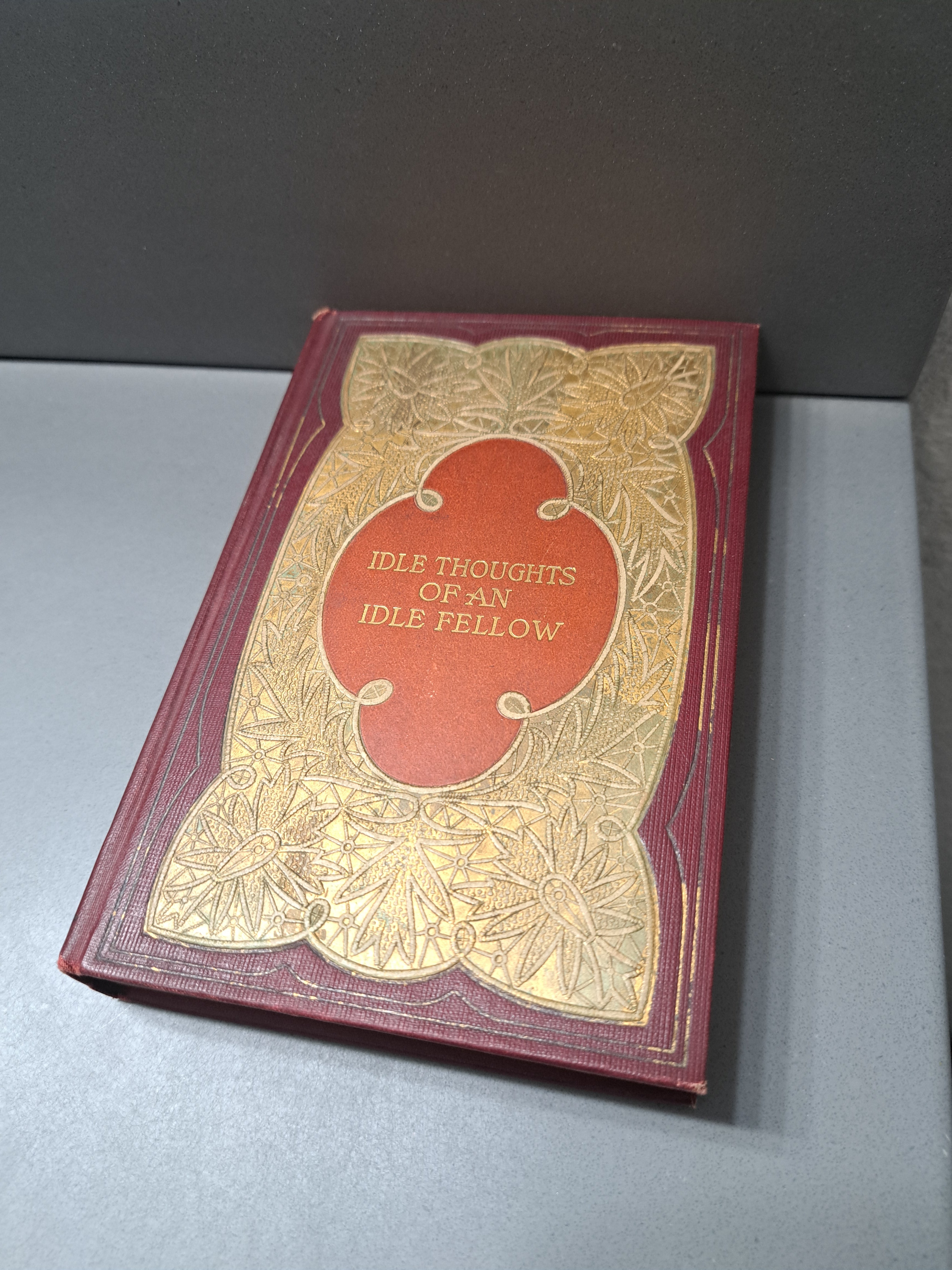 Vintage The Idle Thoughts of an Idle Fellow by Jerome K Jerome