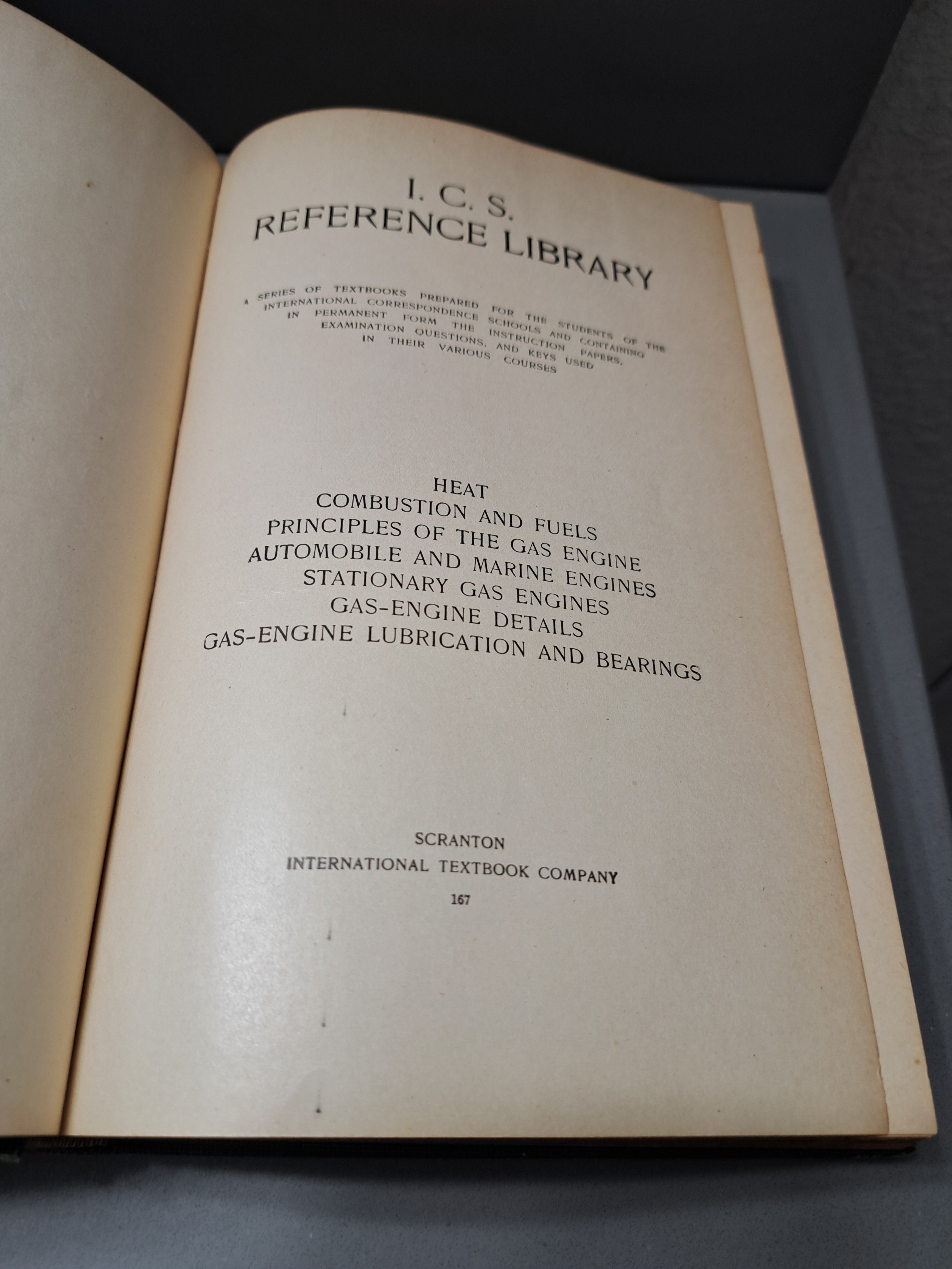 Vintage 1907 I.C.S Reference Libary (International Correspondence Schools)