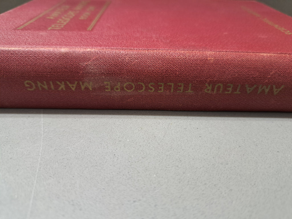 Vintage 1964 Amateur Telescope Making Book One edited by Albert G Ingalls