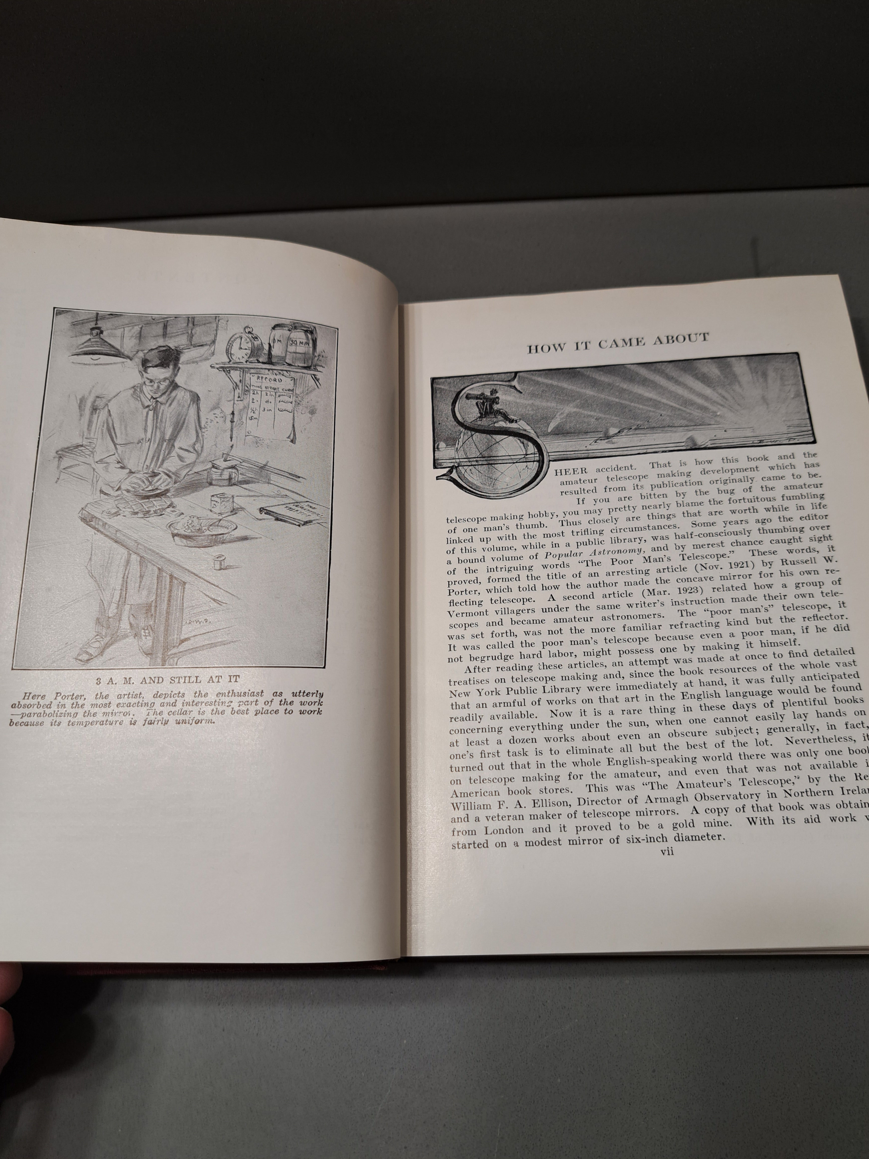 Vintage 1964 Amateur Telescope Making Book One edited by Albert G Ingalls