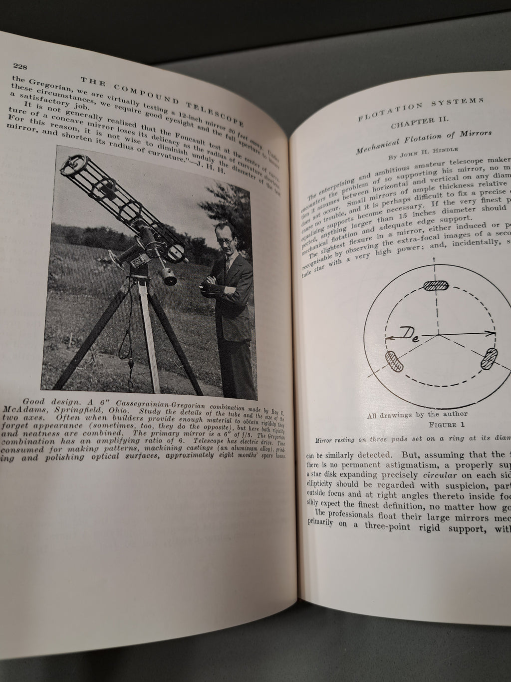 Vintage 1964 Amateur Telescope Making Book One edited by Albert G Ingalls