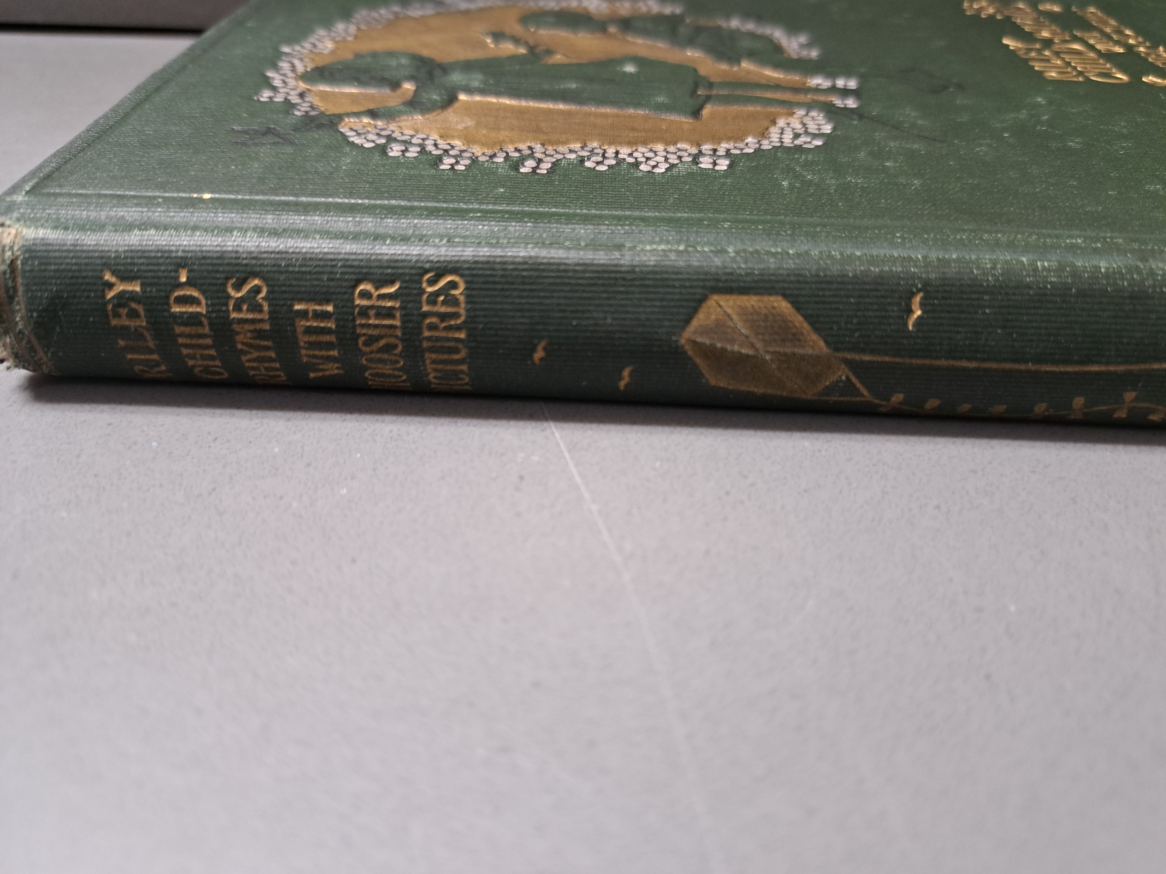 Vintage 1905 Riley Child-Rhymes with Hoosier Pictures by James Whitcomb Riley