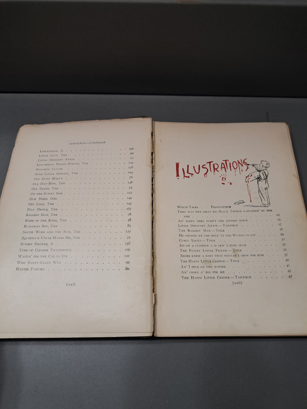 Vintage 1905 Riley Child-Rhymes with Hoosier Pictures by James Whitcomb Riley