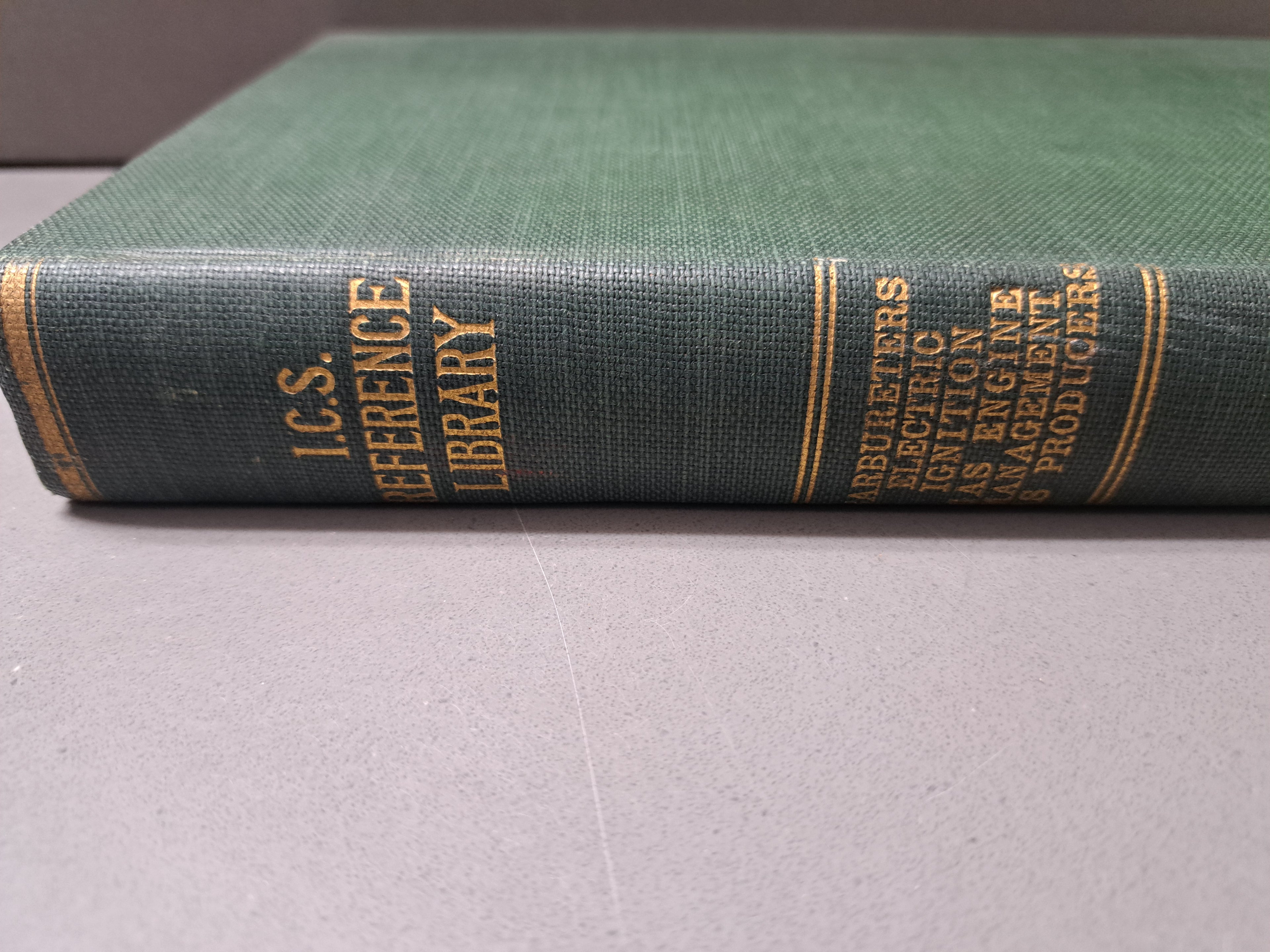 Vintage 1907 I.C.S. Reference Library by (International Correspondence Schools)