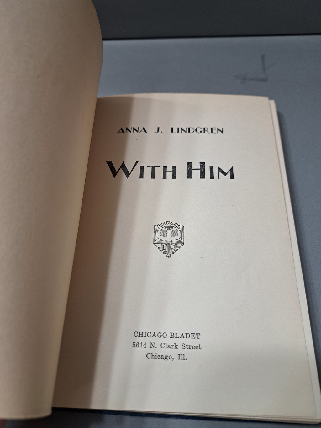 Vintage edition of With Him by Anna J Lindgren