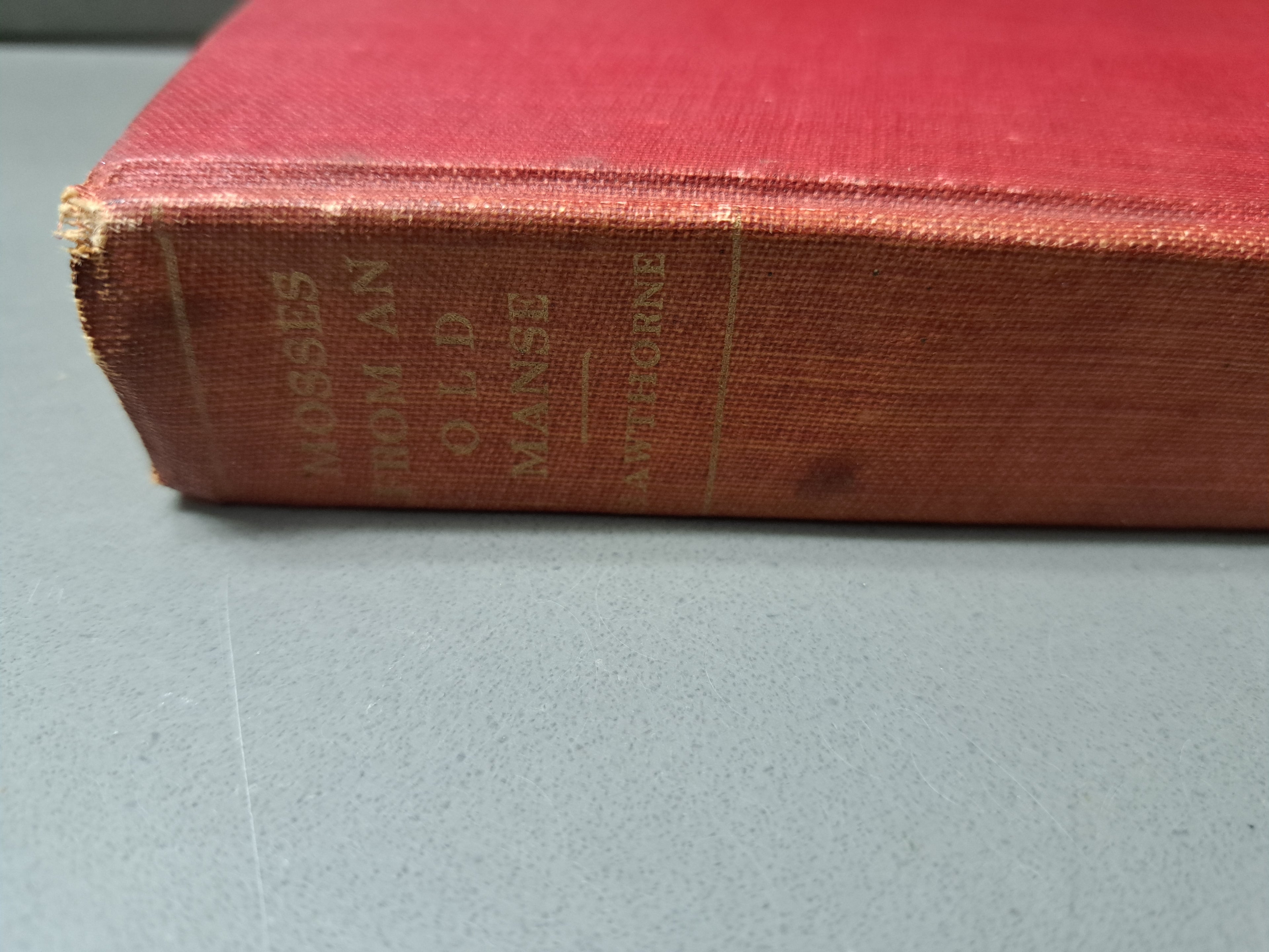 Vintage 1910s Mosses From an Old Manse by Nathaniel Hawthorne