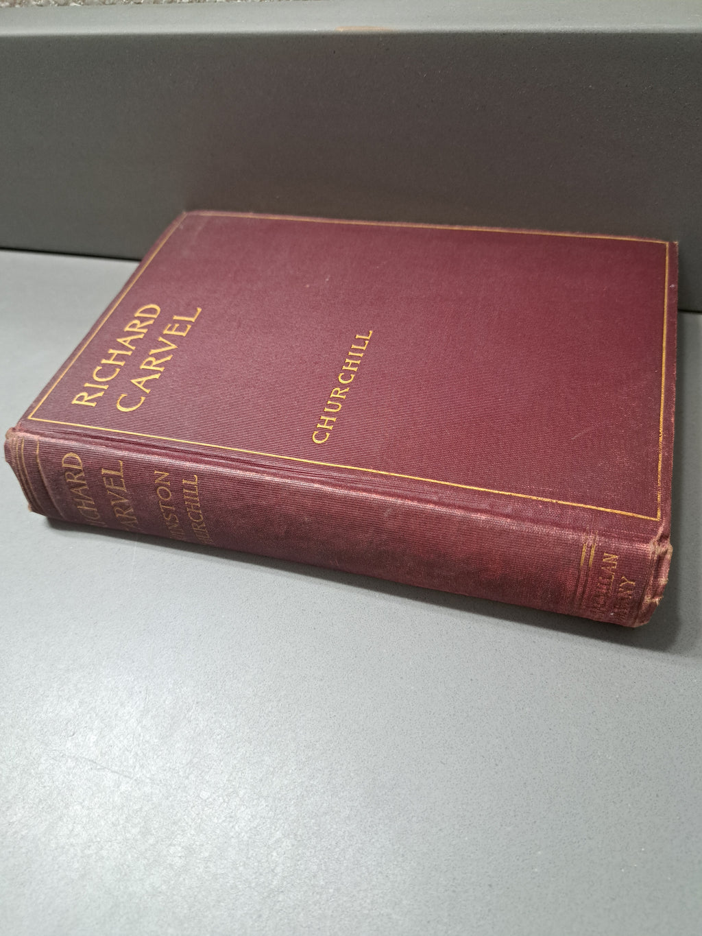 Vintage 1899 Richard Carvel by Winston Churchill