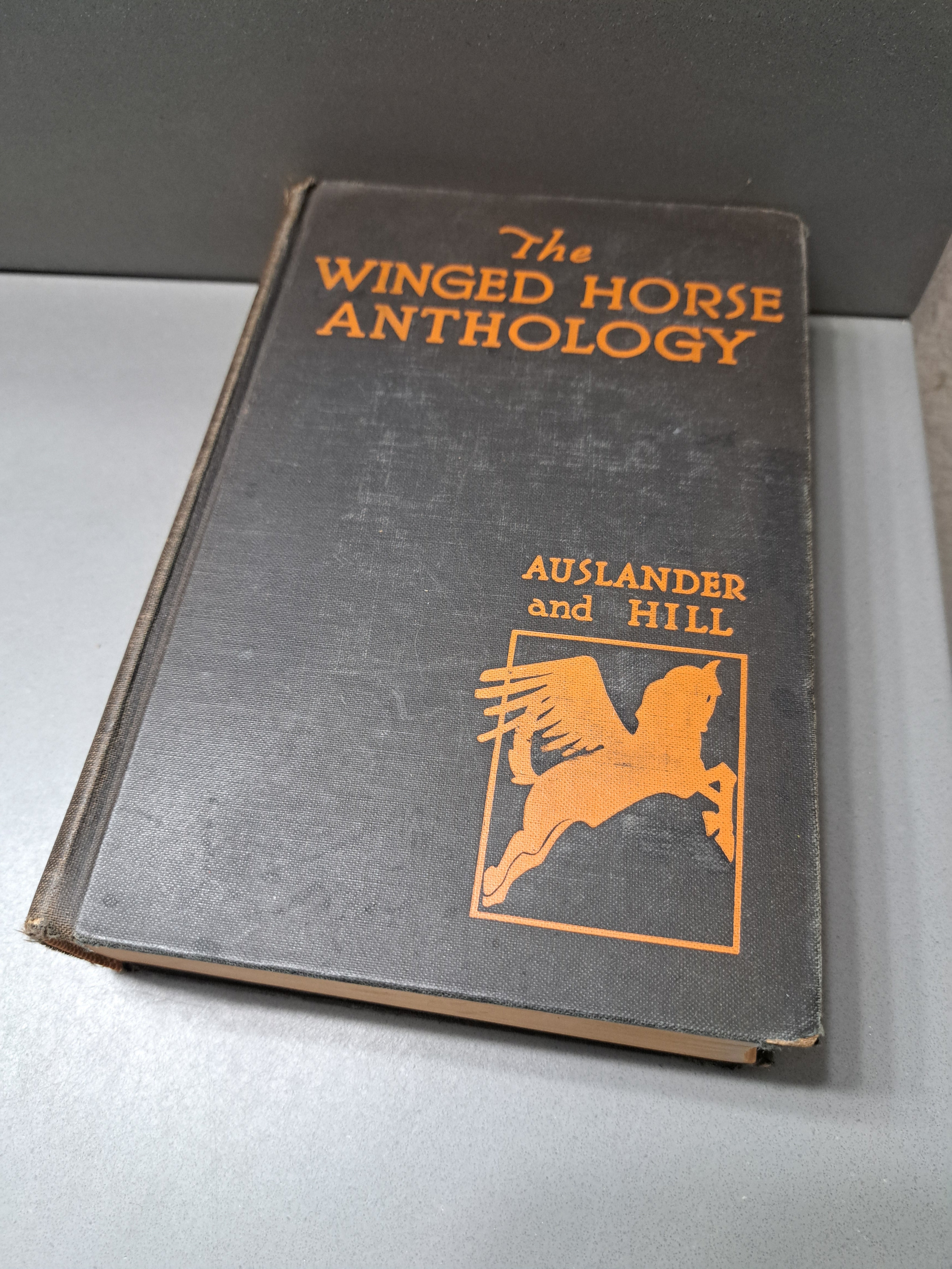 Vintage 1929 The Winged Horse Anthology by Joseph Auslander and Frank Ernest Hill