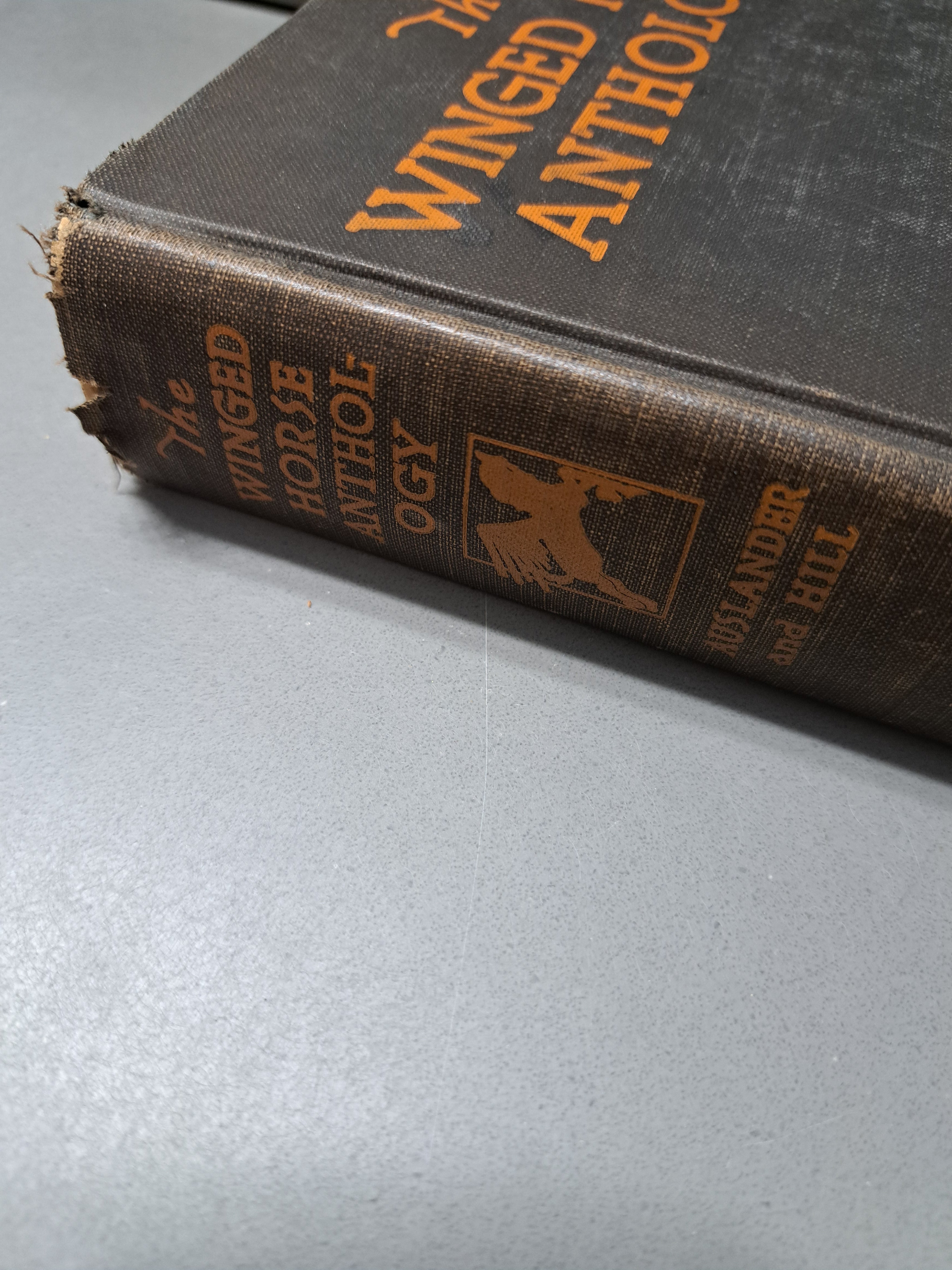 Vintage 1929 The Winged Horse Anthology by Joseph Auslander and Frank Ernest Hill