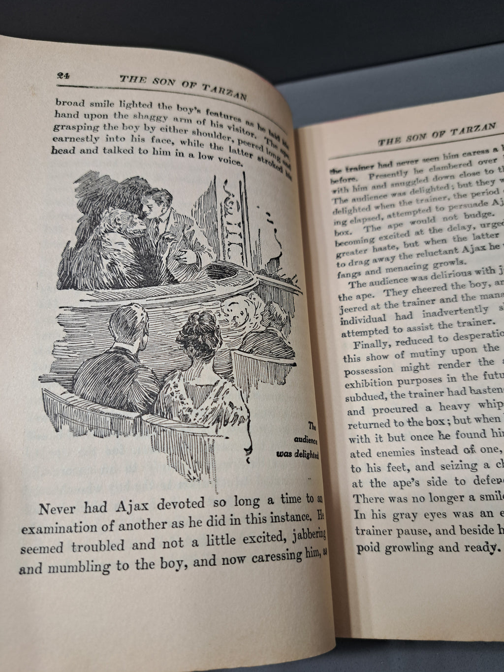 Vintage 1917 The Son of Tarzan by Edgar Rice Burroughs