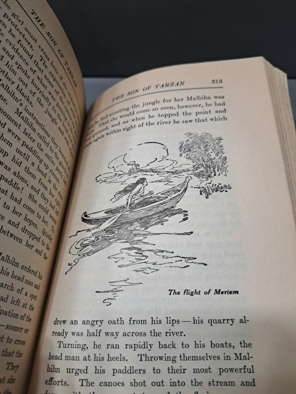 Vintage 1917 The Son of Tarzan by Edgar Rice Burroughs
