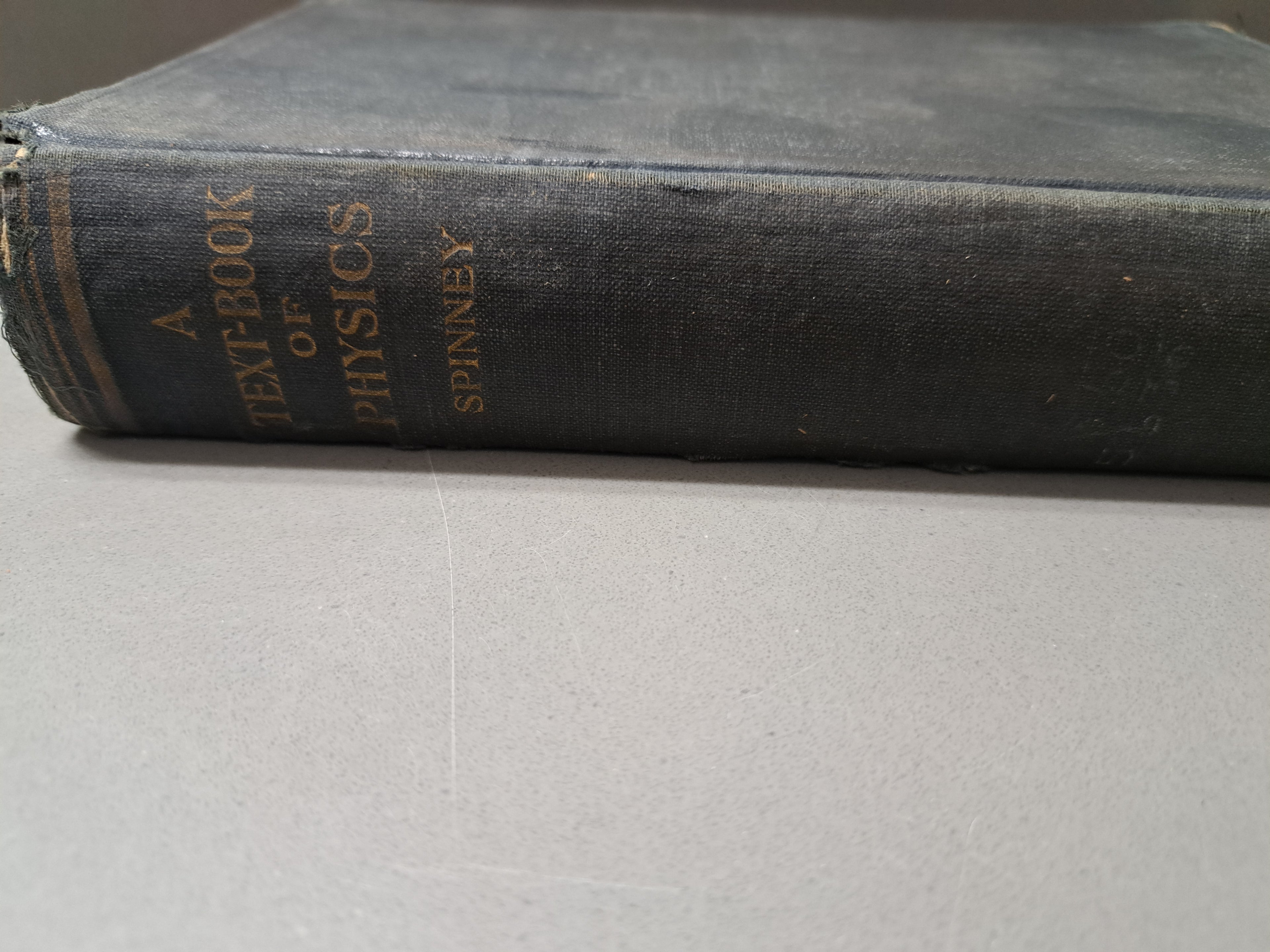Vintage 1922 A Text-Book of Physics by Louis Bevier Spinney