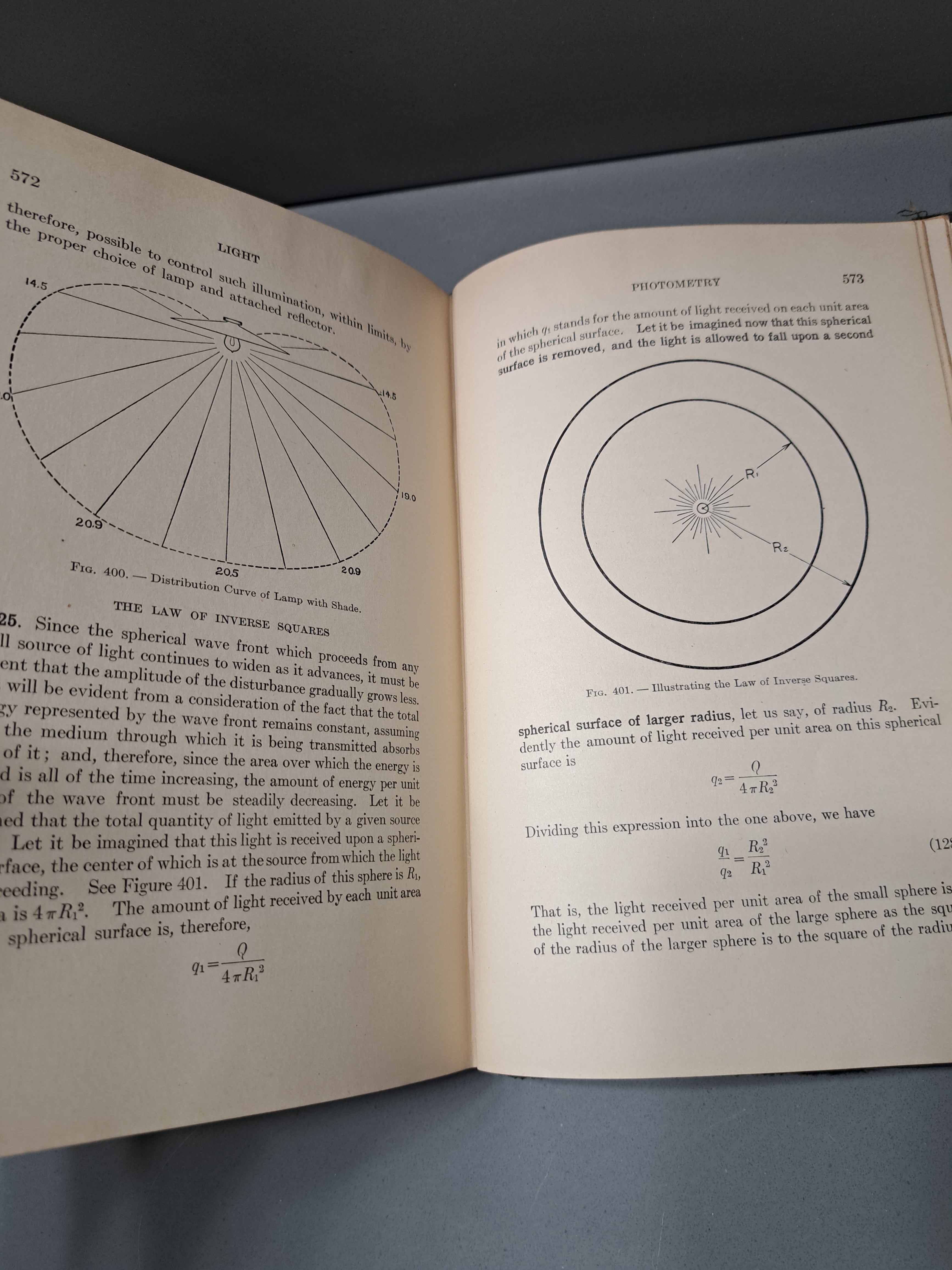 Vintage 1922 A Text-Book of Physics by Louis Bevier Spinney