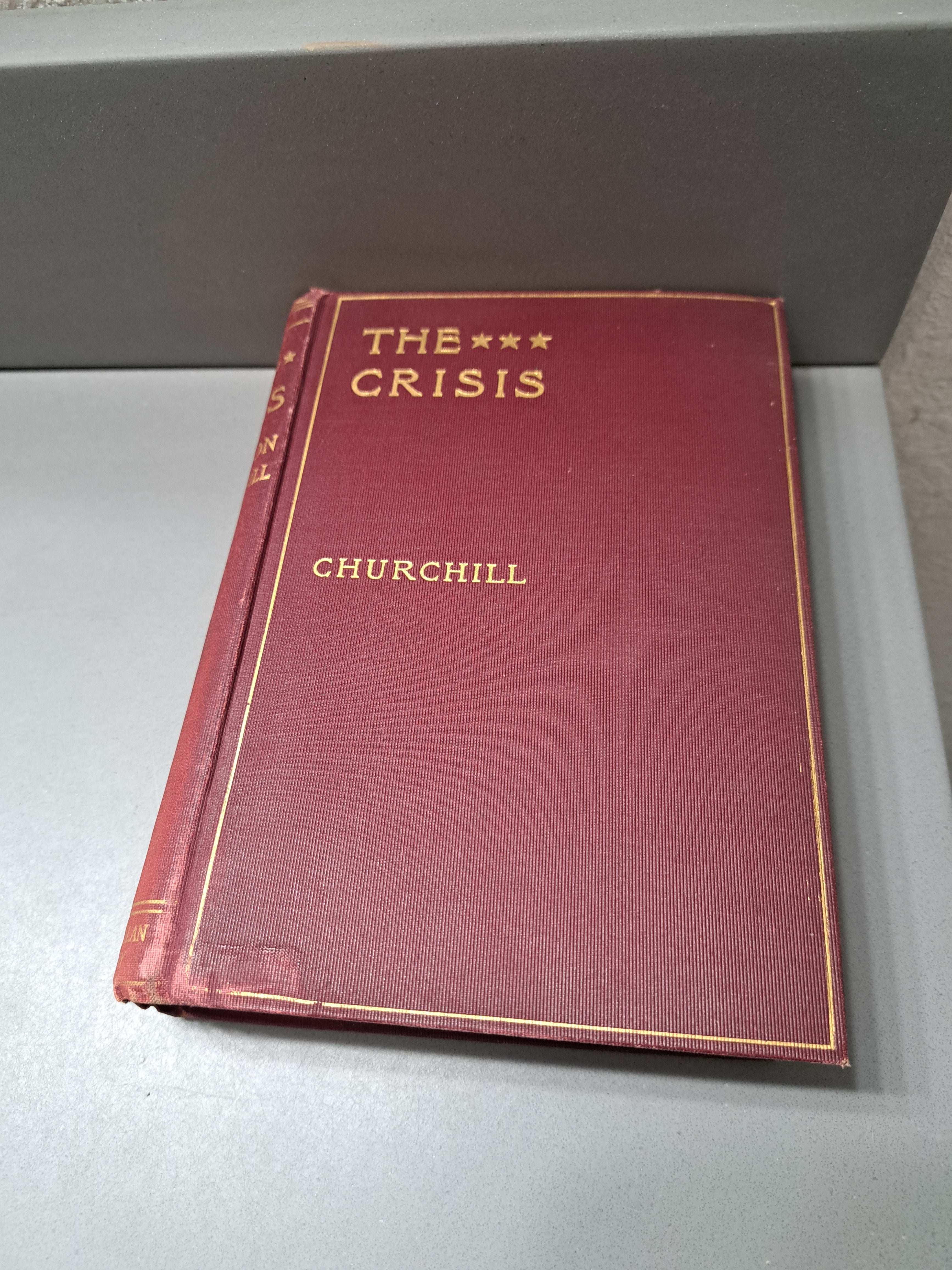 Vintage 1901 The Crisis by Winston Churchill