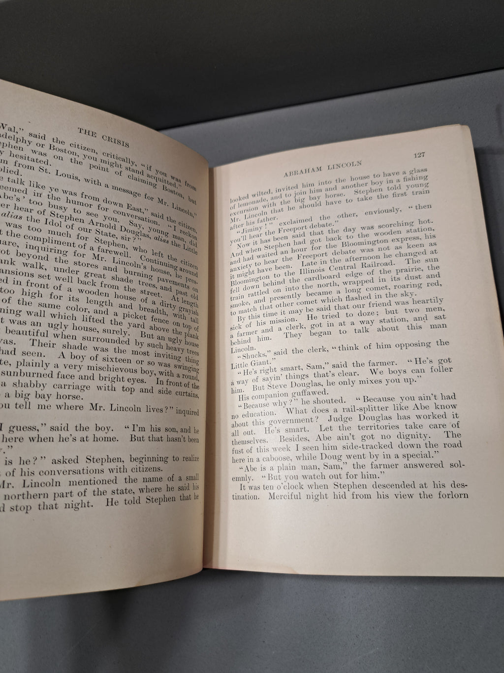 Vintage 1901 The Crisis by Winston Churchill