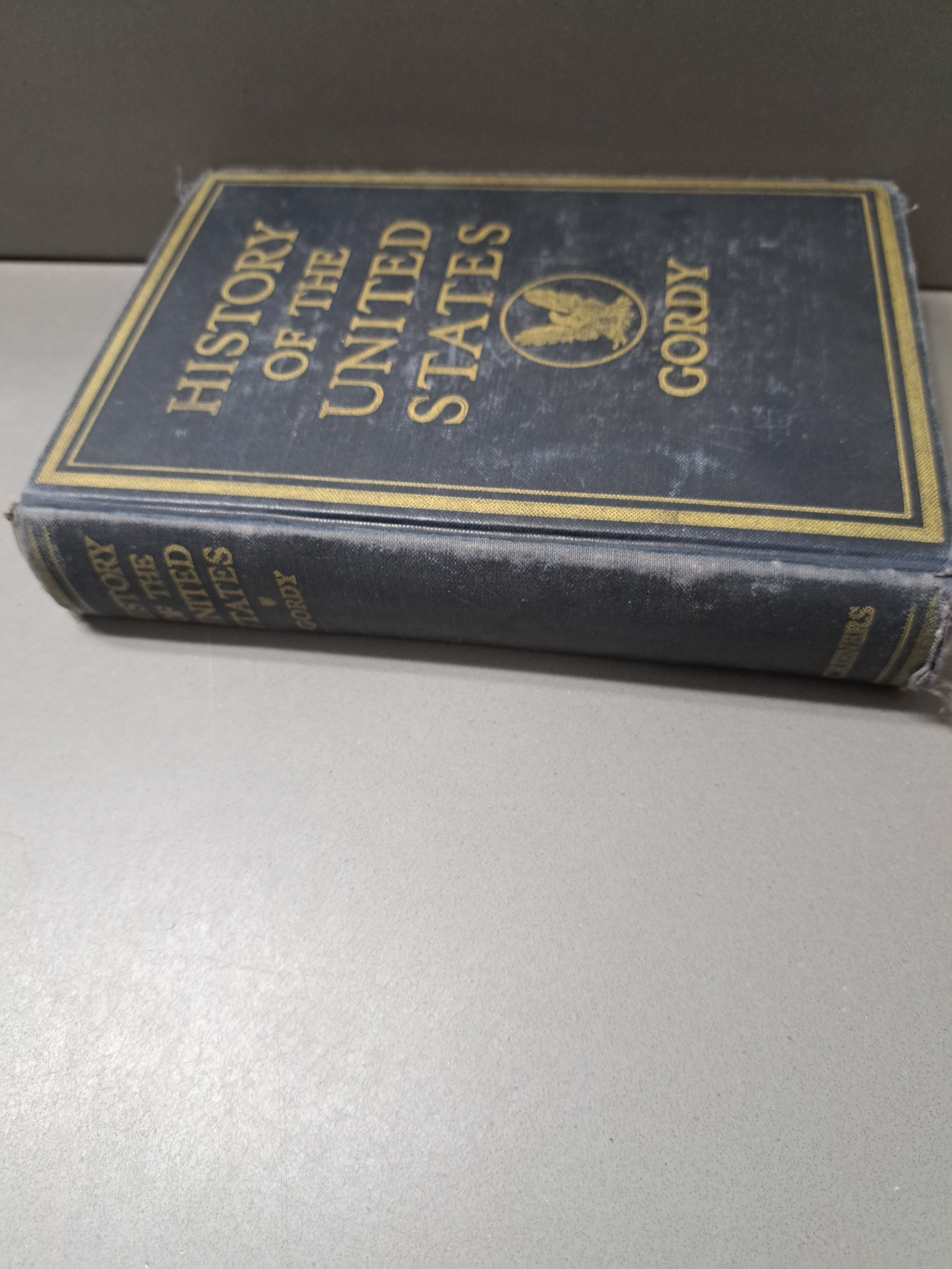 Vintage 1925 History of the United States by Wilbur Fisk Gordy