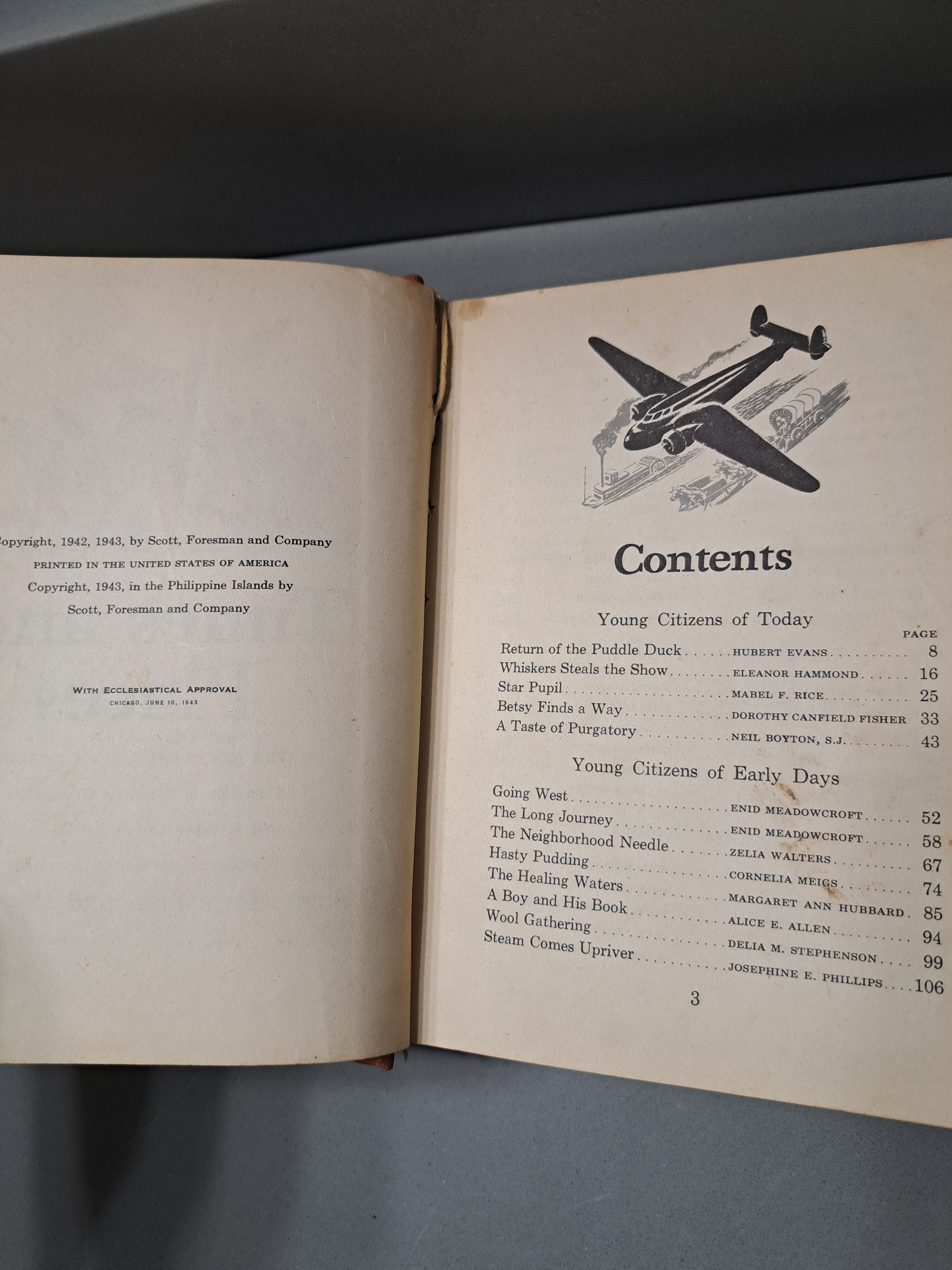 Vintage 1943 Times and Places: Cathedral Basic Edition by The Reverend John A O'Brien
