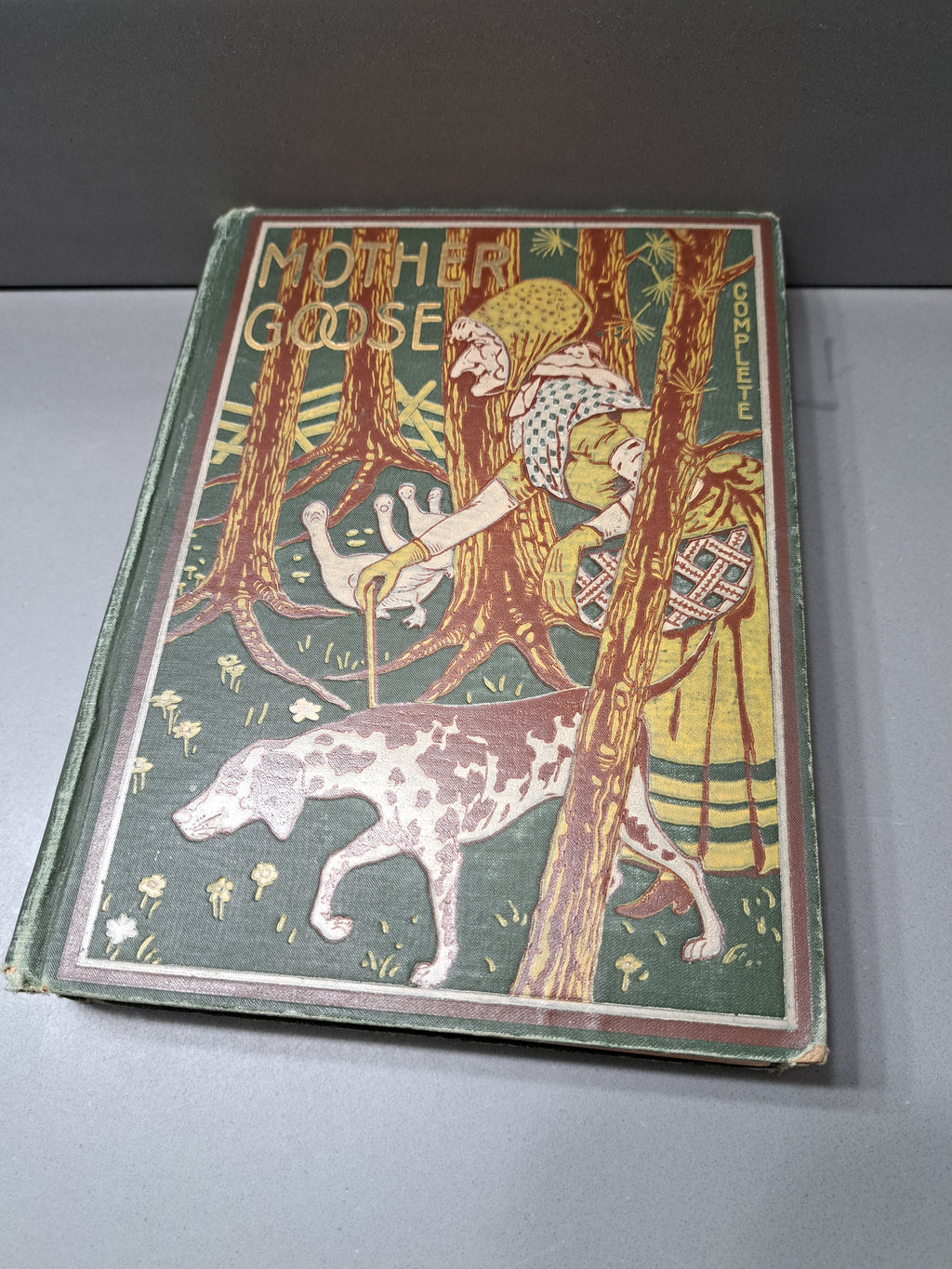 Vintage early 1900s Mother Goose Complete Rhymes and Jingles