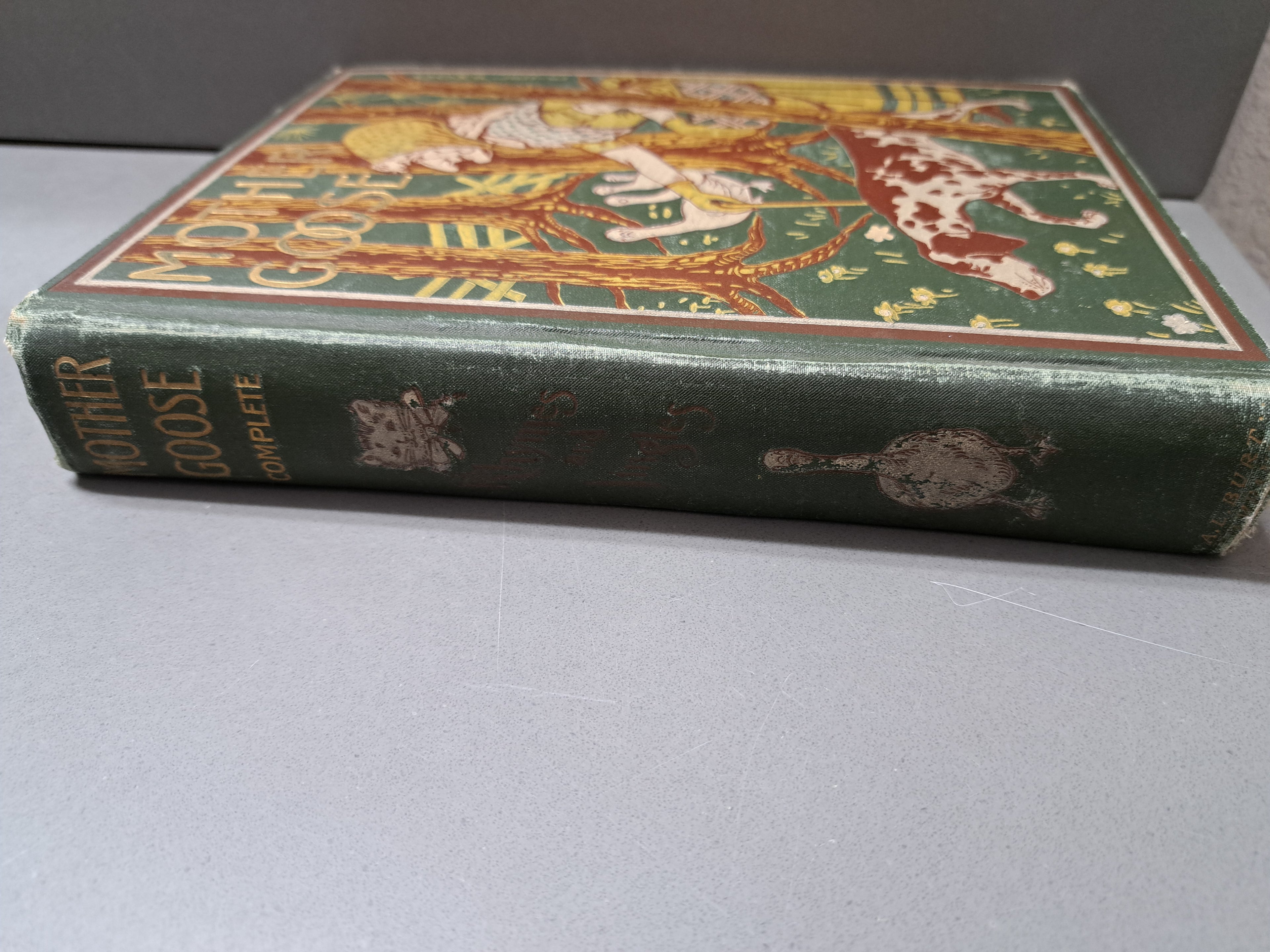 Vintage early 1900s Mother Goose Complete Rhymes and Jingles