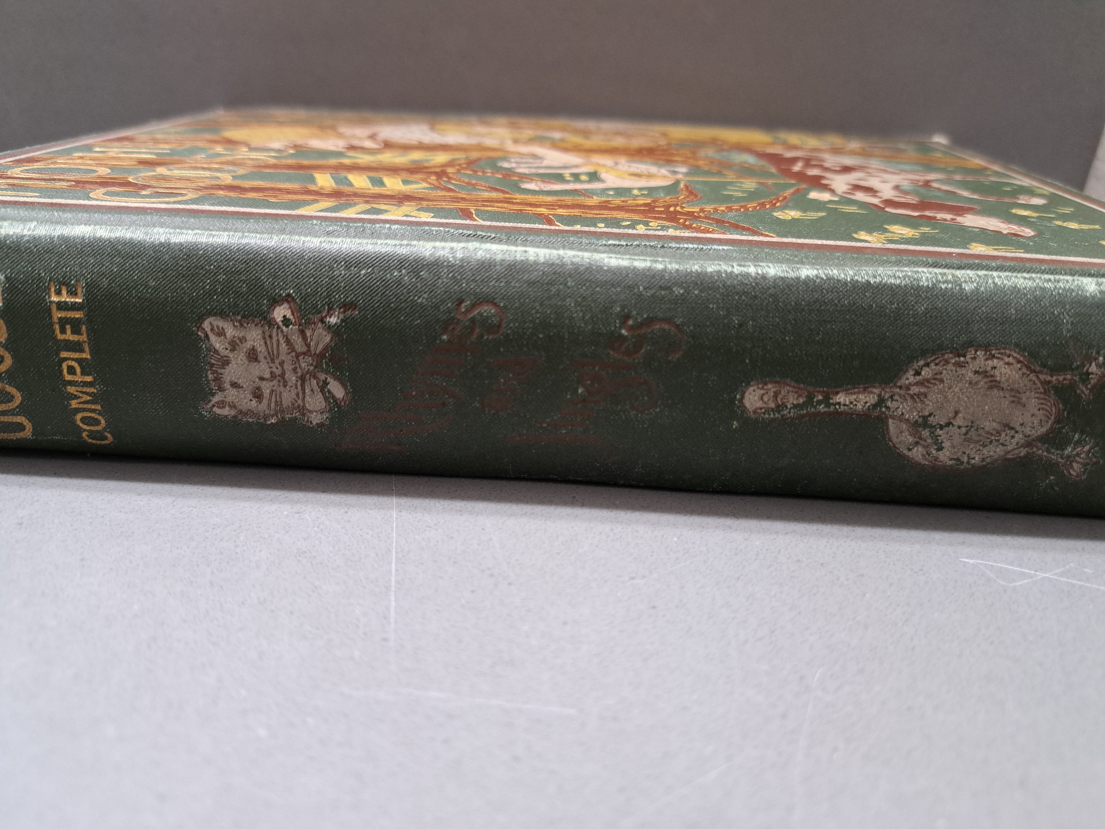 Vintage early 1900s Mother Goose Complete Rhymes and Jingles